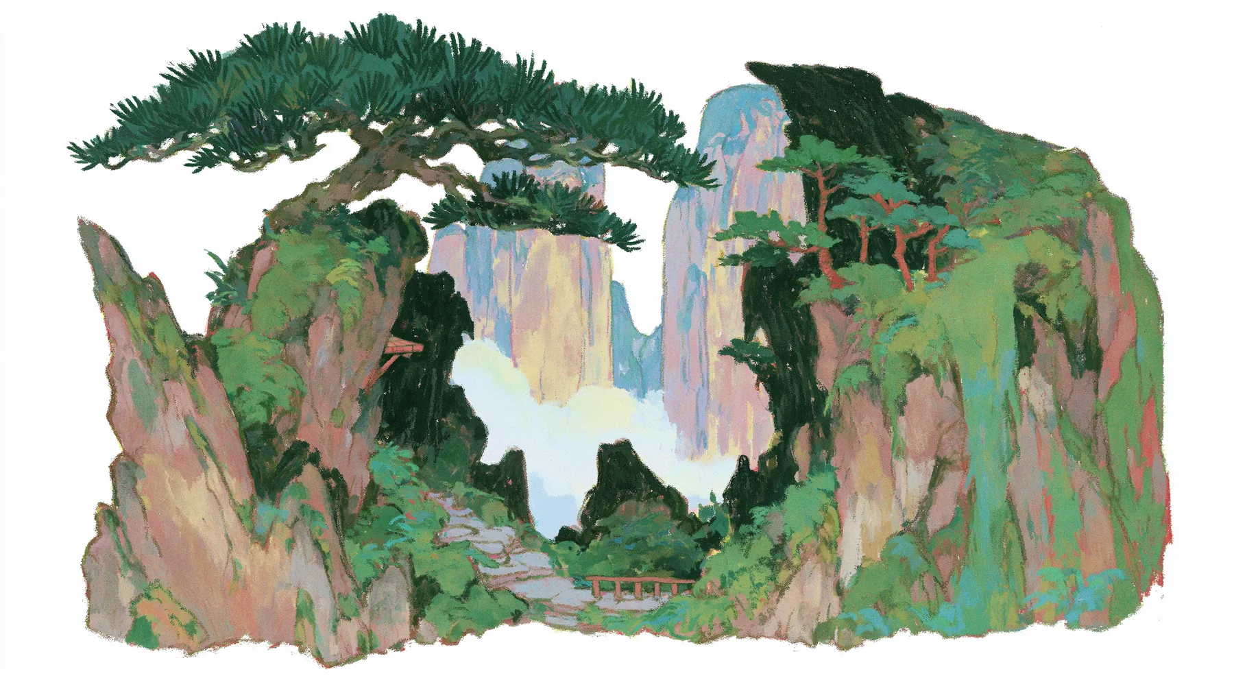 Shanye Youxian visual development 1
